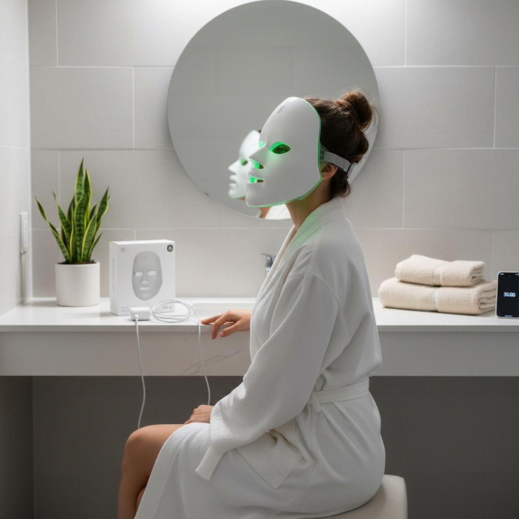 Masque LED Facial 7 Couleurs